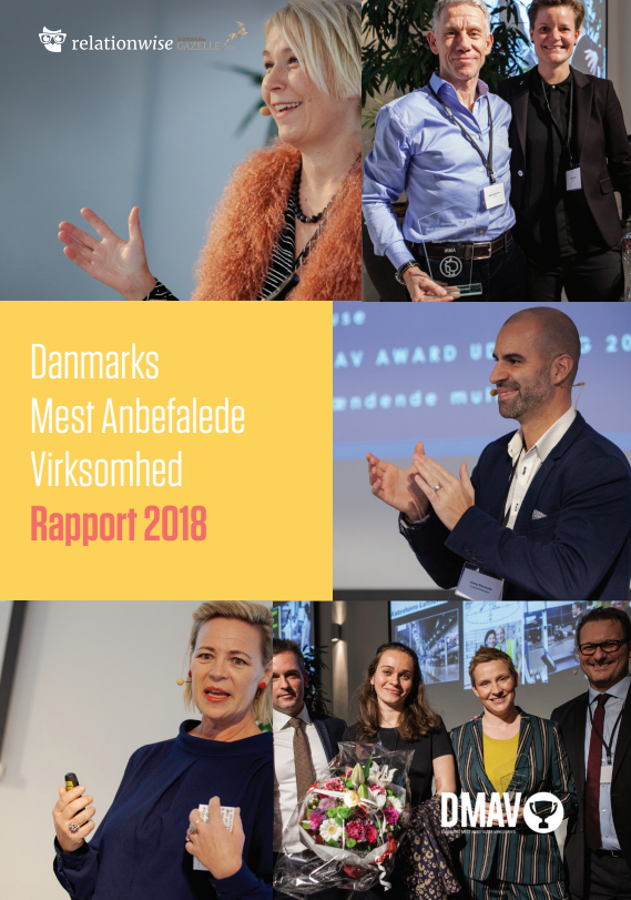 Danmarks Mest Anbefalede Virksomhed 2018